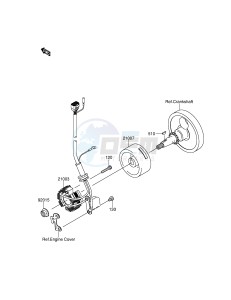 RM-Z250 (E28) drawing GENERATOR