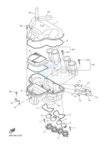 FZ8-SA FZ8 FAZER (ABS) 800 (1BD8 1BD9) drawing INTAKE