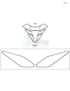 NINJA 650 EX650KJF XX (EU ME A(FRICA) drawing Accessory(Pads)