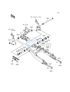 VULCAN S EN650AGF XX (EU ME A(FRICA) drawing Swingarm