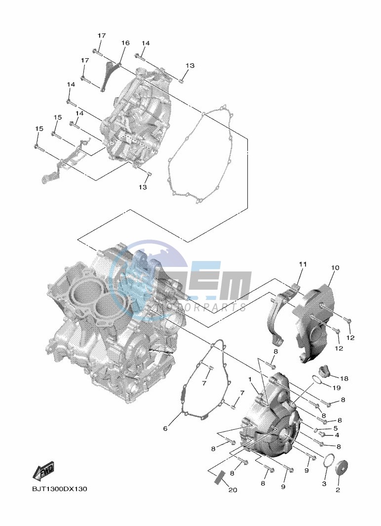 CRANKCASE COVER 1