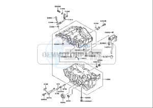 ZZR 250 (EU) drawing CRANKCASE