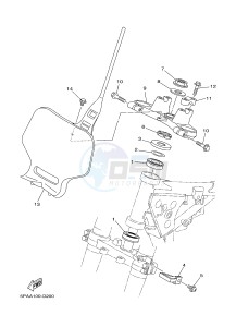 YZ85LW (1SN7 1SN9 1SP7 1SP9) drawing STEERING