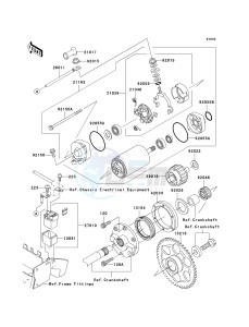 VN 1600 B [VULCAN 1600 MEAN STREAK] (B1-B2) [VULCAN 1600 MEAN STREAK] drawing STARTER MOTOR