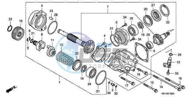 SIDE GEAR CASE