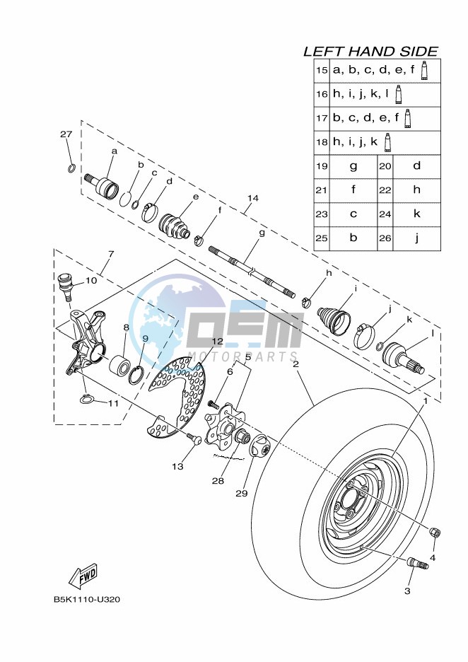 FRONT WHEEL