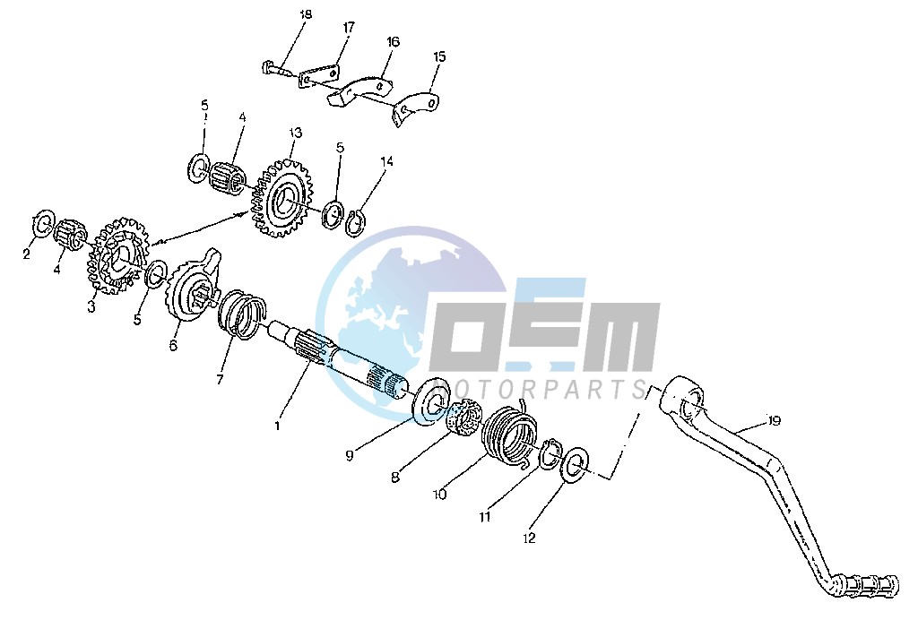 KICK STARTER GEARS