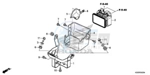 CBR250RAF CBR250RA Europe Direct - (ED) drawing ABS MODULATOR