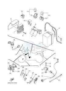 XT1200Z (2BS4) drawing ELECTRICAL 2