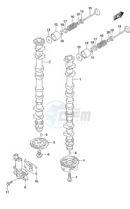 DF 200AP drawing Camshaft