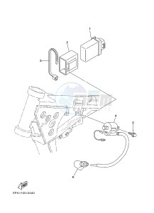 YZ85 YZ85LW (1SN4 1SN6 1SP4 1SP6) drawing ELECTRICAL 1