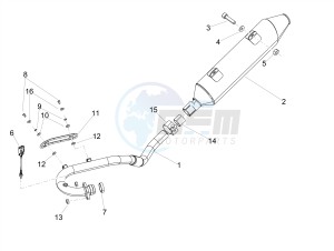 RX 125 E4 (EMEA) drawing Silencer