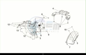 CRUISYM 125 (LV12W3-EU) (M2) drawing RR. FENDER