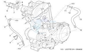 Pegaso 650 Carb drawing Cooling pipes