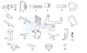 Special Tools F ScooteRS 50 and 100 -- drawing A.E.L.C.,A.E.Ditech Engine Kit