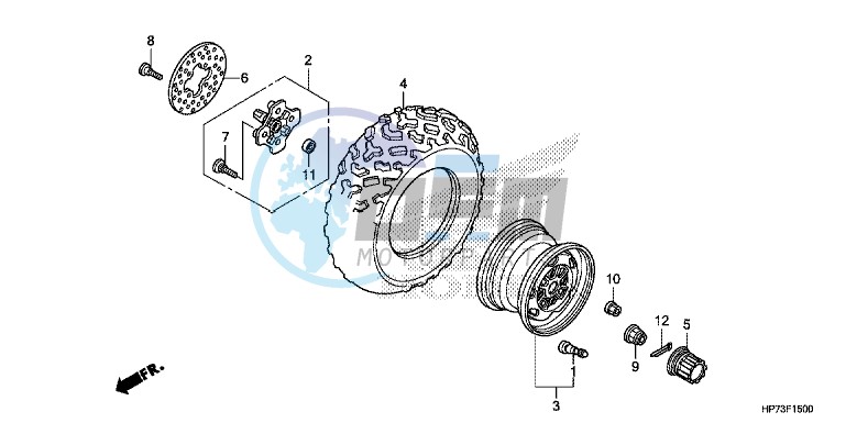 FRONT WHEEL