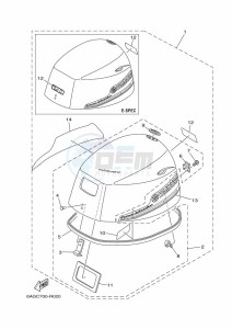 F15CMHS drawing FAIRING-UPPER