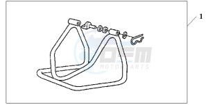 CBR600RR drawing MAINTENANCE STAND