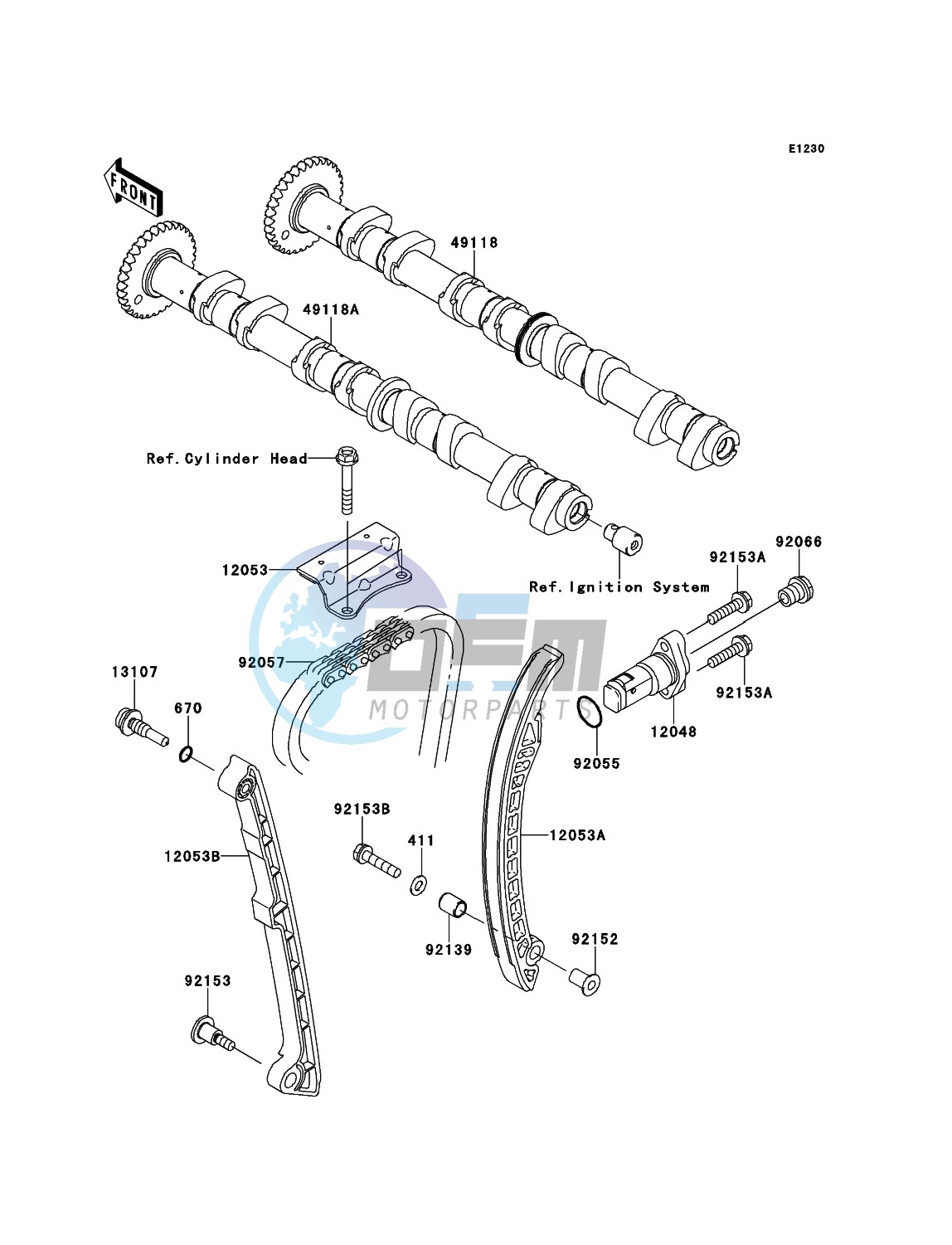 Camshaft(s)/Tensioner