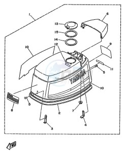 25J drawing TOP-COWLING