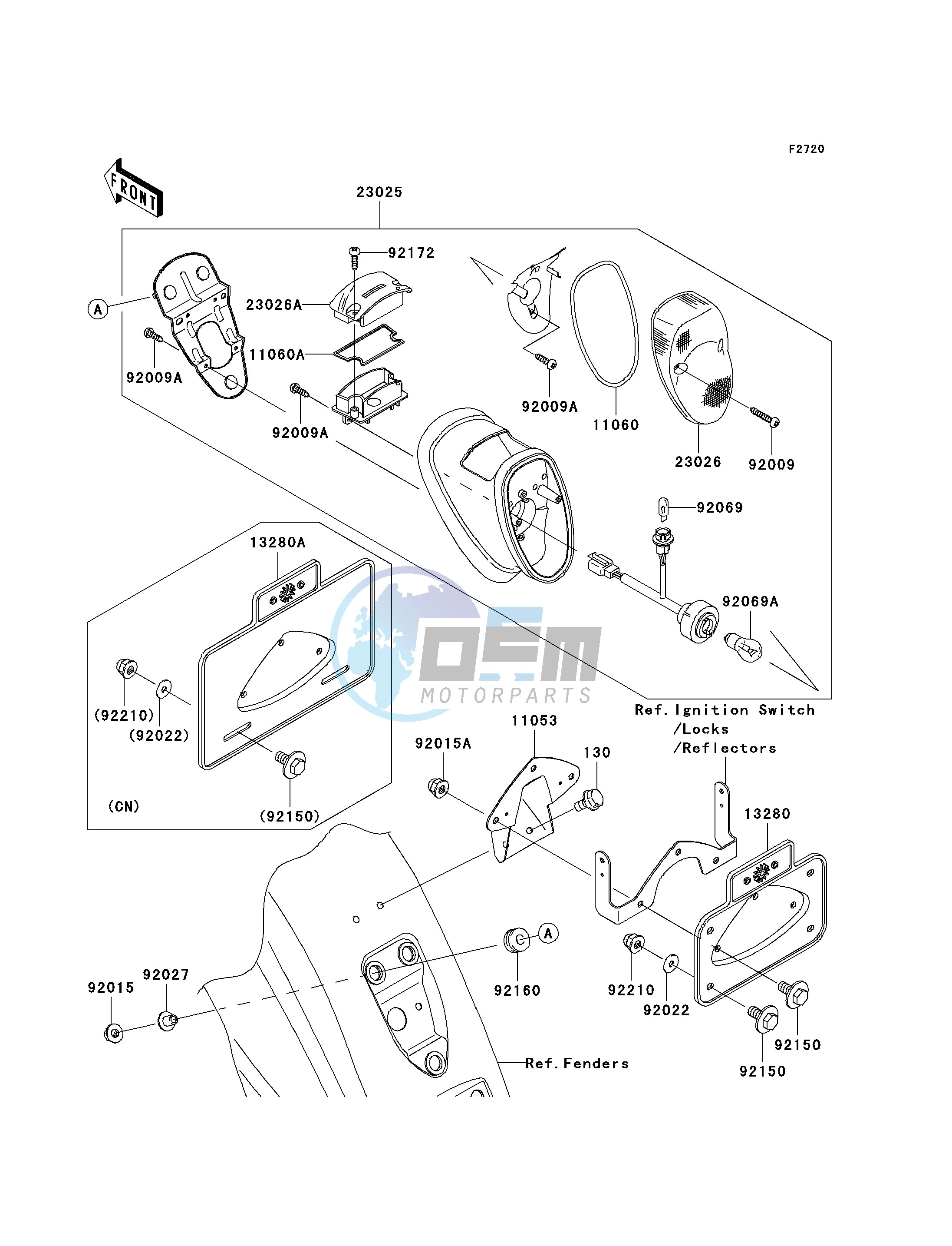 TAILLIGHT-- S- -