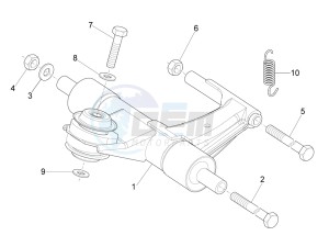 VX-VXL-SXL 150 4T 3V drawing Swinging arm