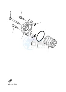 WR450F (1DXK) drawing OIL CLEANER