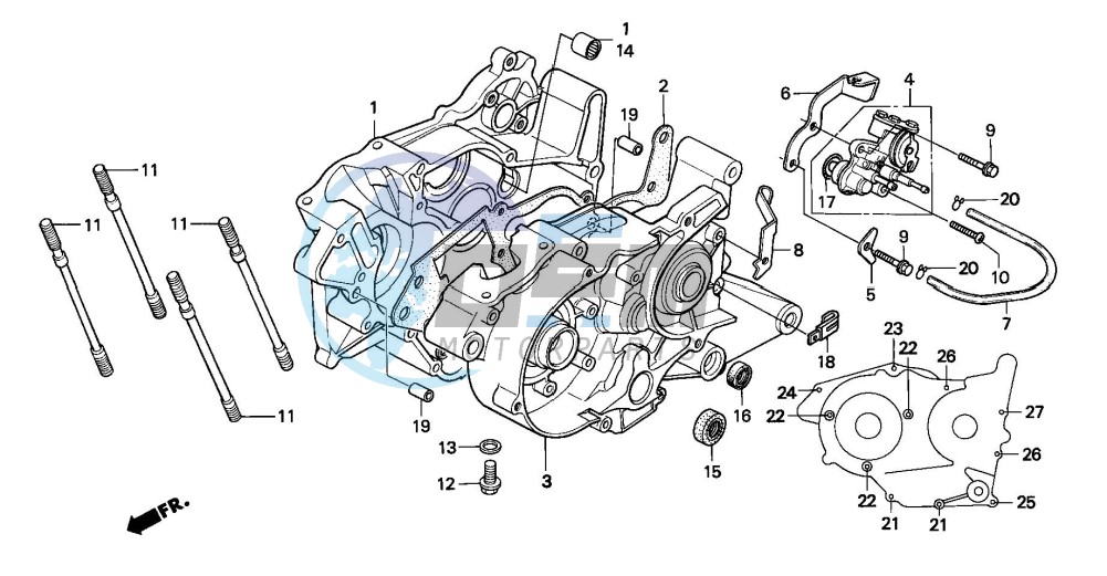 CRANKCASE/OIL PUMP