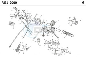 RS1 CASTROL 50 drawing CONTROLS -  STEER