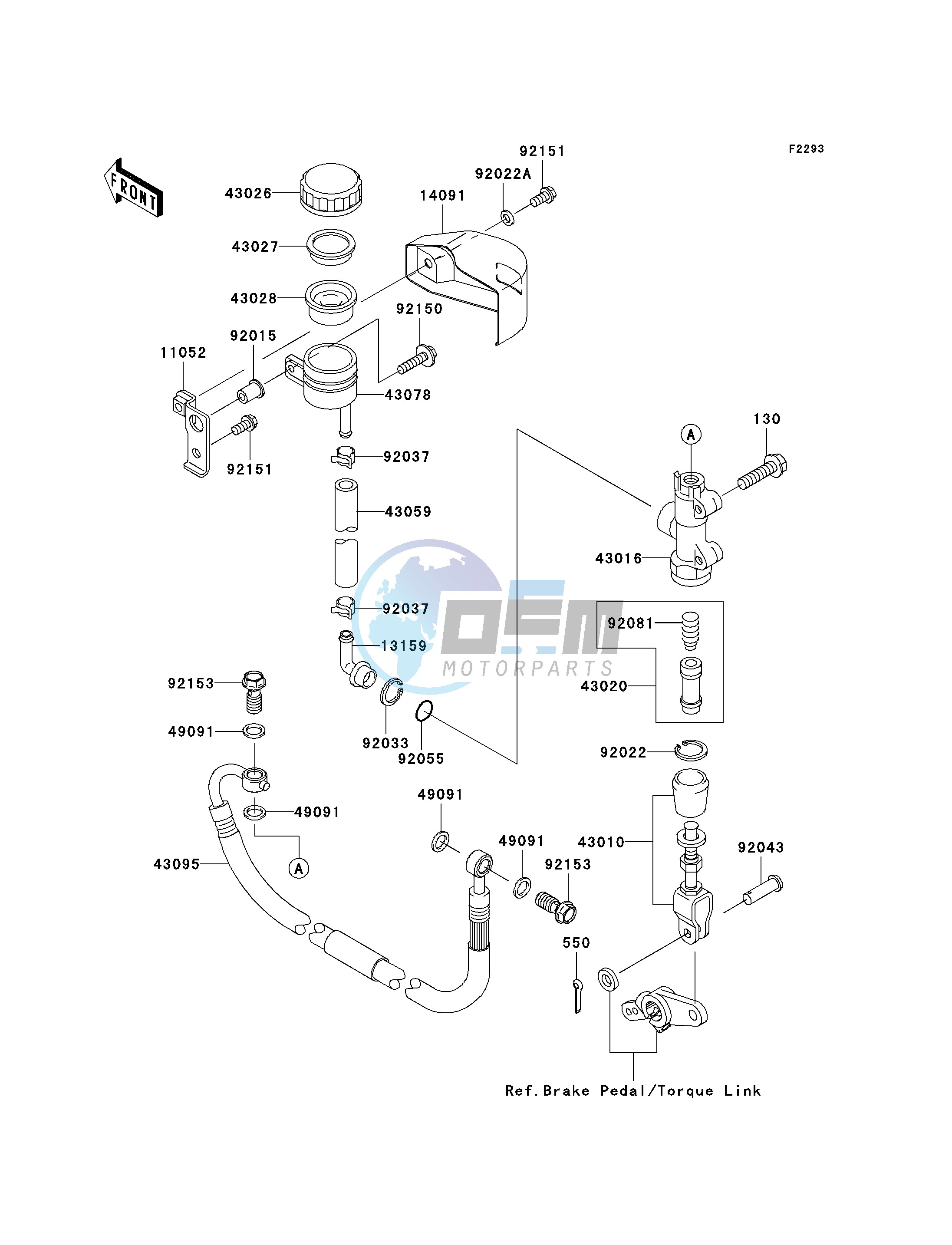 REAR MASTER CYLINDER