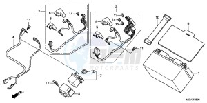 CBR600FC drawing BATTERY