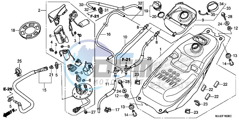 FUEL TANK/FUEL PUMP