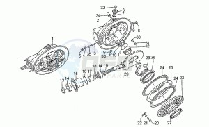 California 1100 drawing Bevel gear