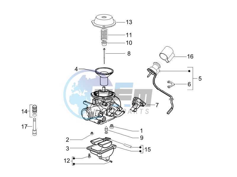 Carburetors components