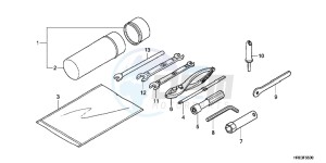 VFR800XH 2ED - (2ED) drawing EXHAUST MUFFLER