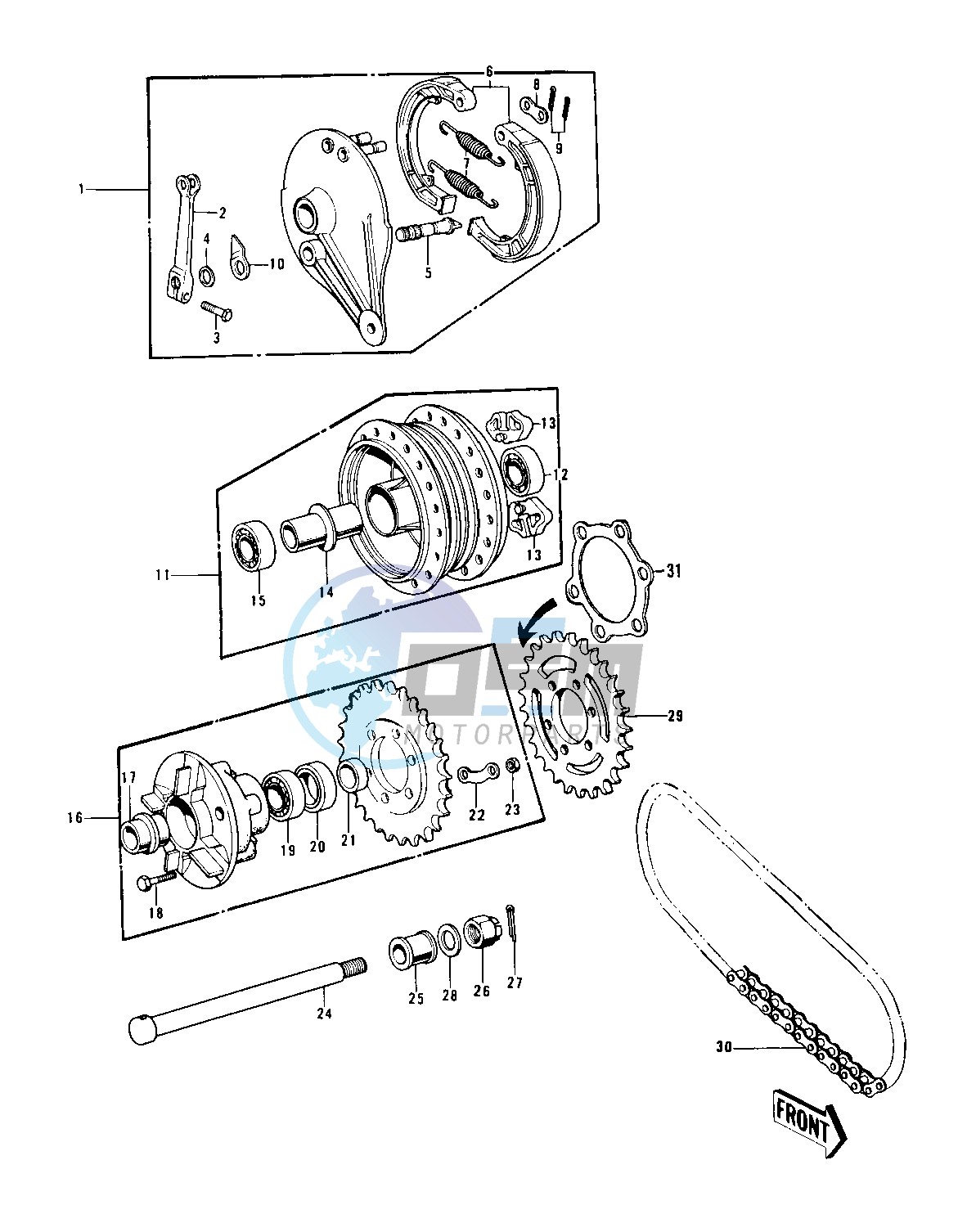 REAR HUB_BRAKE_CHAIN