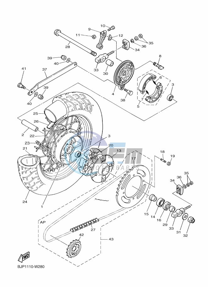 REAR WHEEL