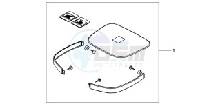 XL1000V VARADERO drawing PANEL SET*PB324C*