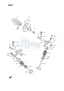 LT-F160 (P28) drawing CAM SHAFT - VALVE