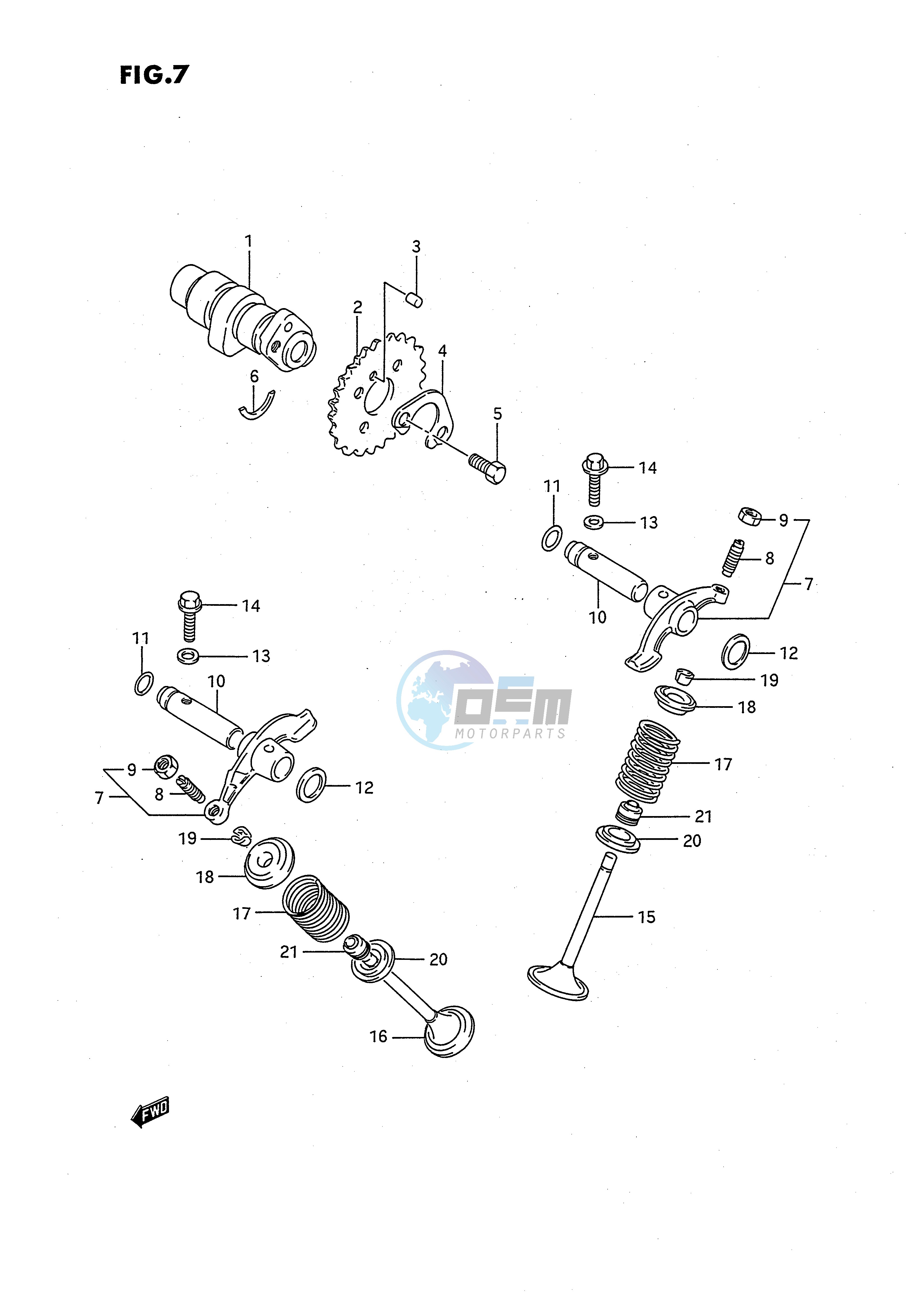 CAM SHAFT - VALVE