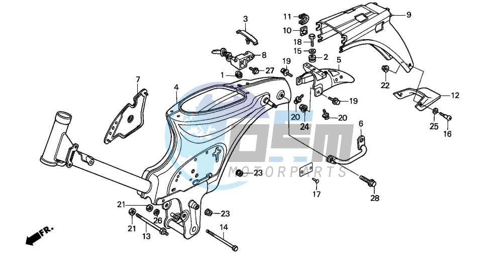 FRAME BODY (C50SP/C50ST)