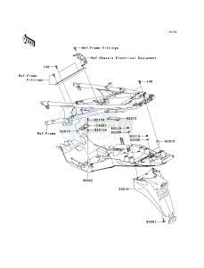 ZG 1400 B [CONCOURS 14] (8F-9F) B9F drawing REAR FENDER-- S- -