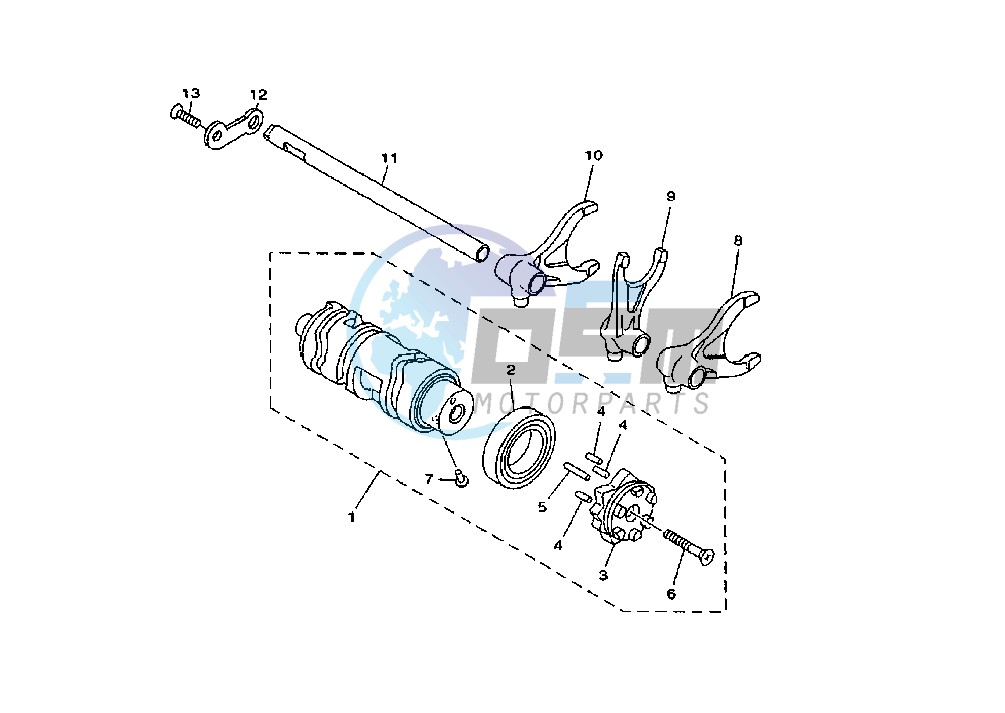 SHIFT CAM-FORK