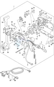 DF 9.9B drawing Meter - Remote Control