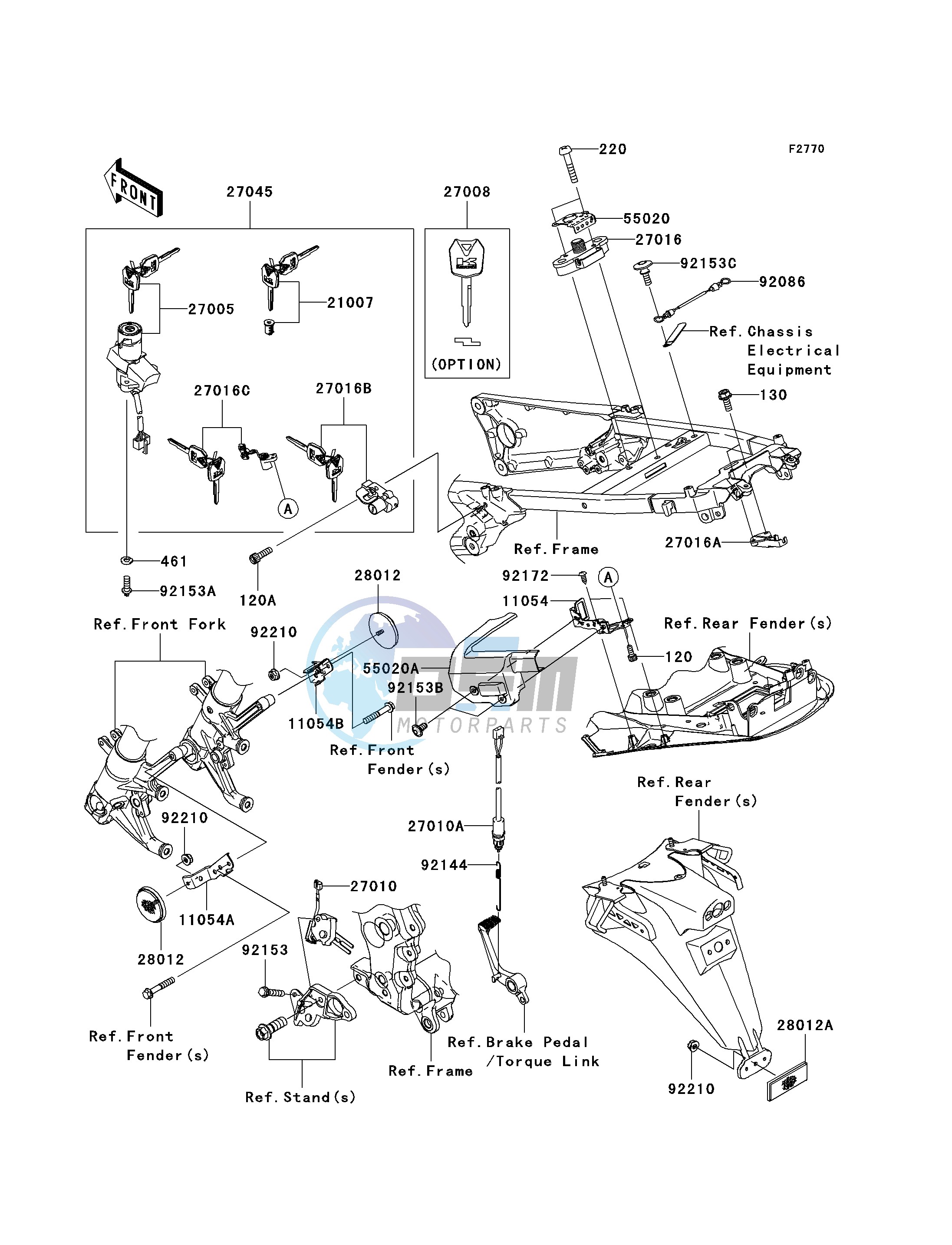 IGNITION SWITCH_LOCKS_REFLECTORS