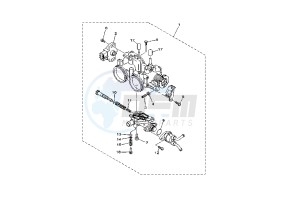 XP T-MAX ABS 500 drawing THROTTLE BODY