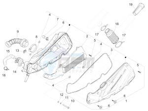 Liberty 50 iGet 4T 3V (EMEA) drawing Air filter