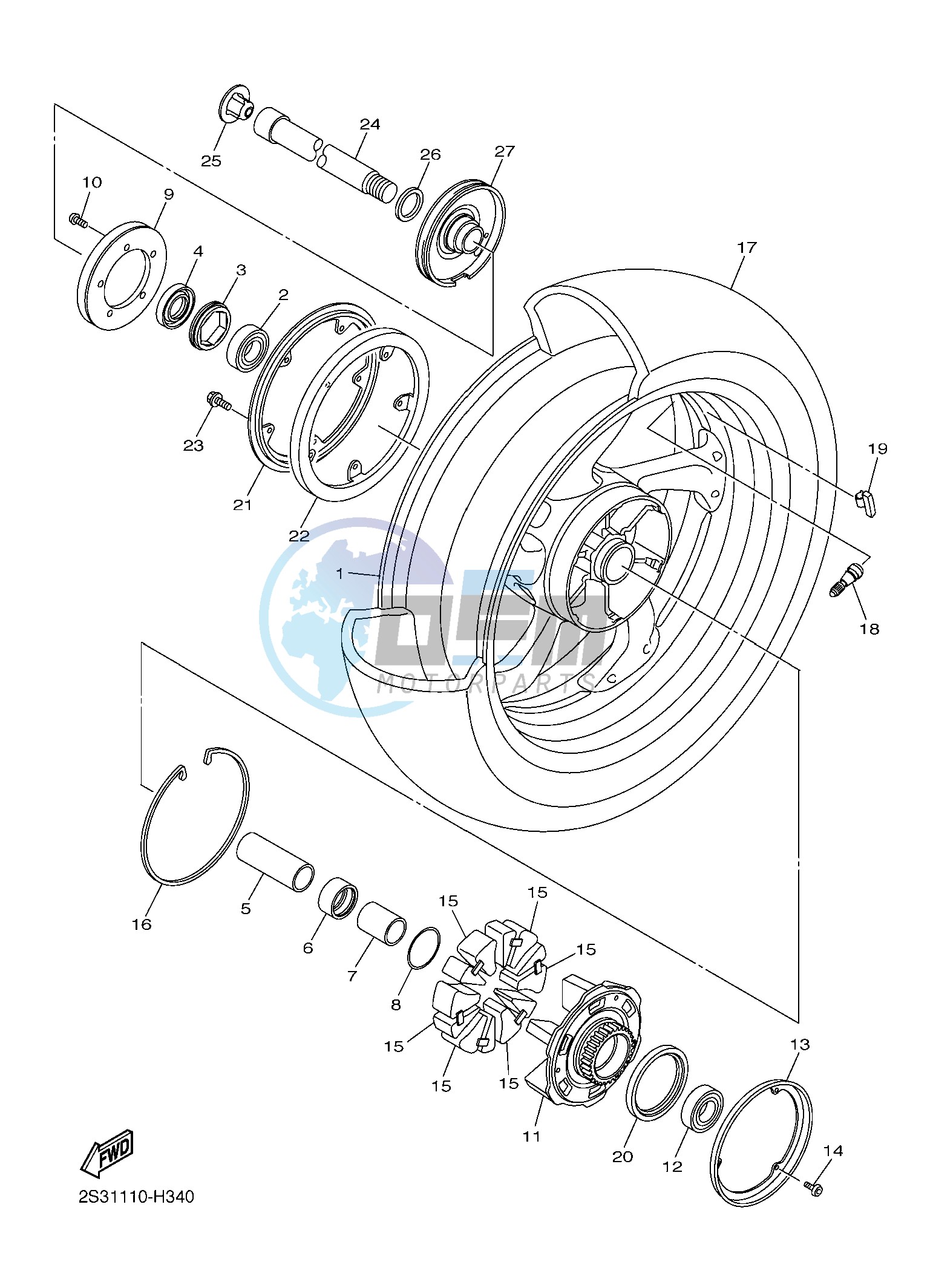 REAR WHEEL