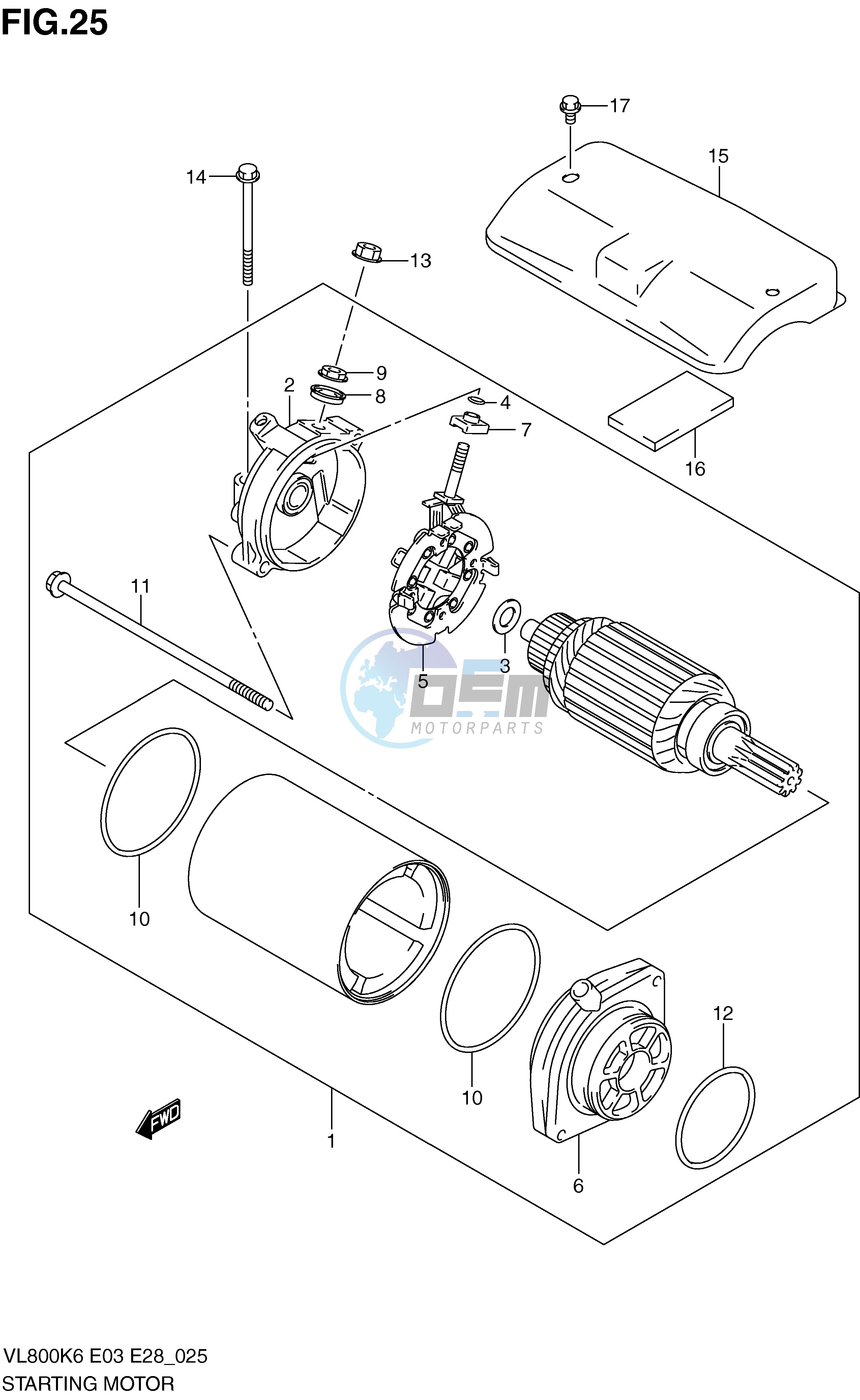 STARTING MOTOR