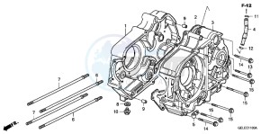 CRF50FB CRF50F ED drawing CRANKCASE